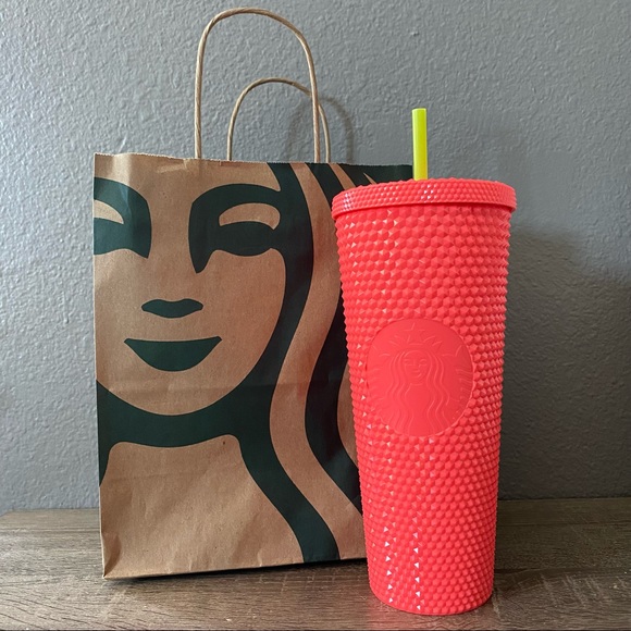 Starbucks Accessories Starbucks Tumbler Dragonfruit Pink Rivet